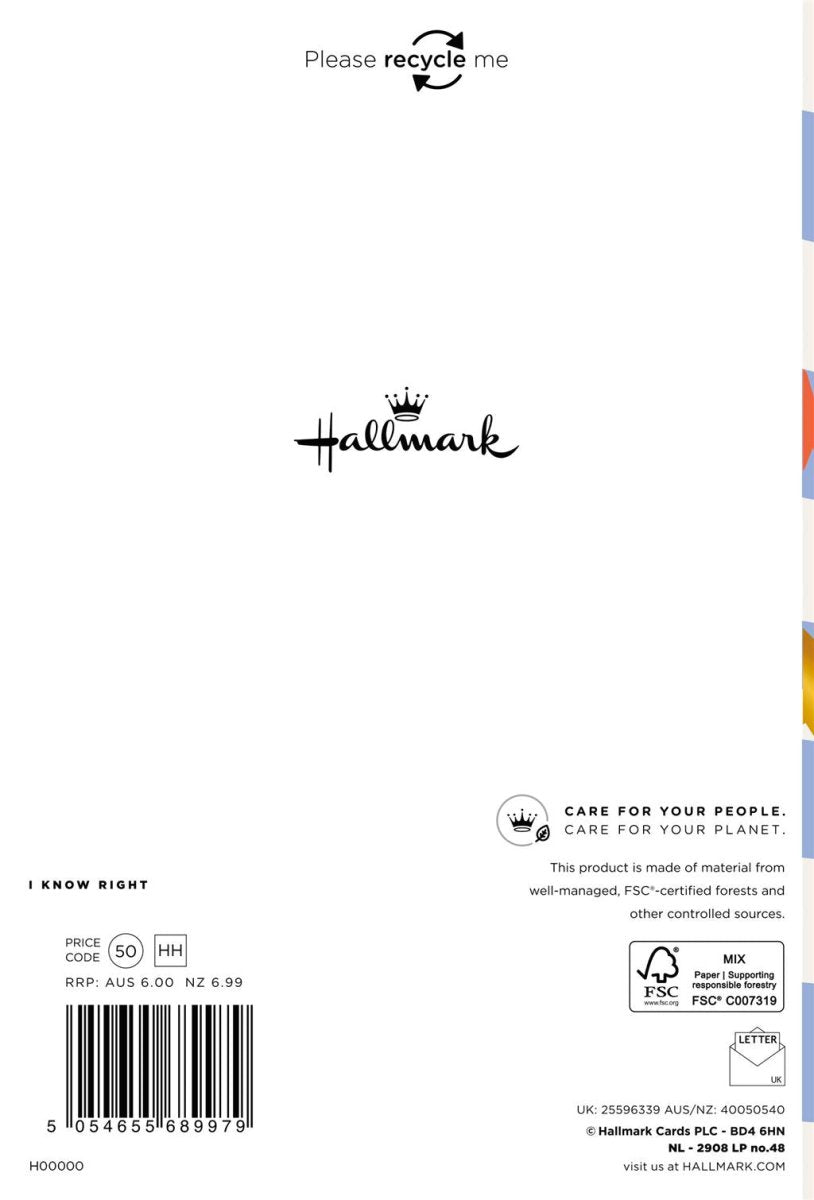 Hallmark - Kids Happy Birthday Female Card - The Imagination Shop