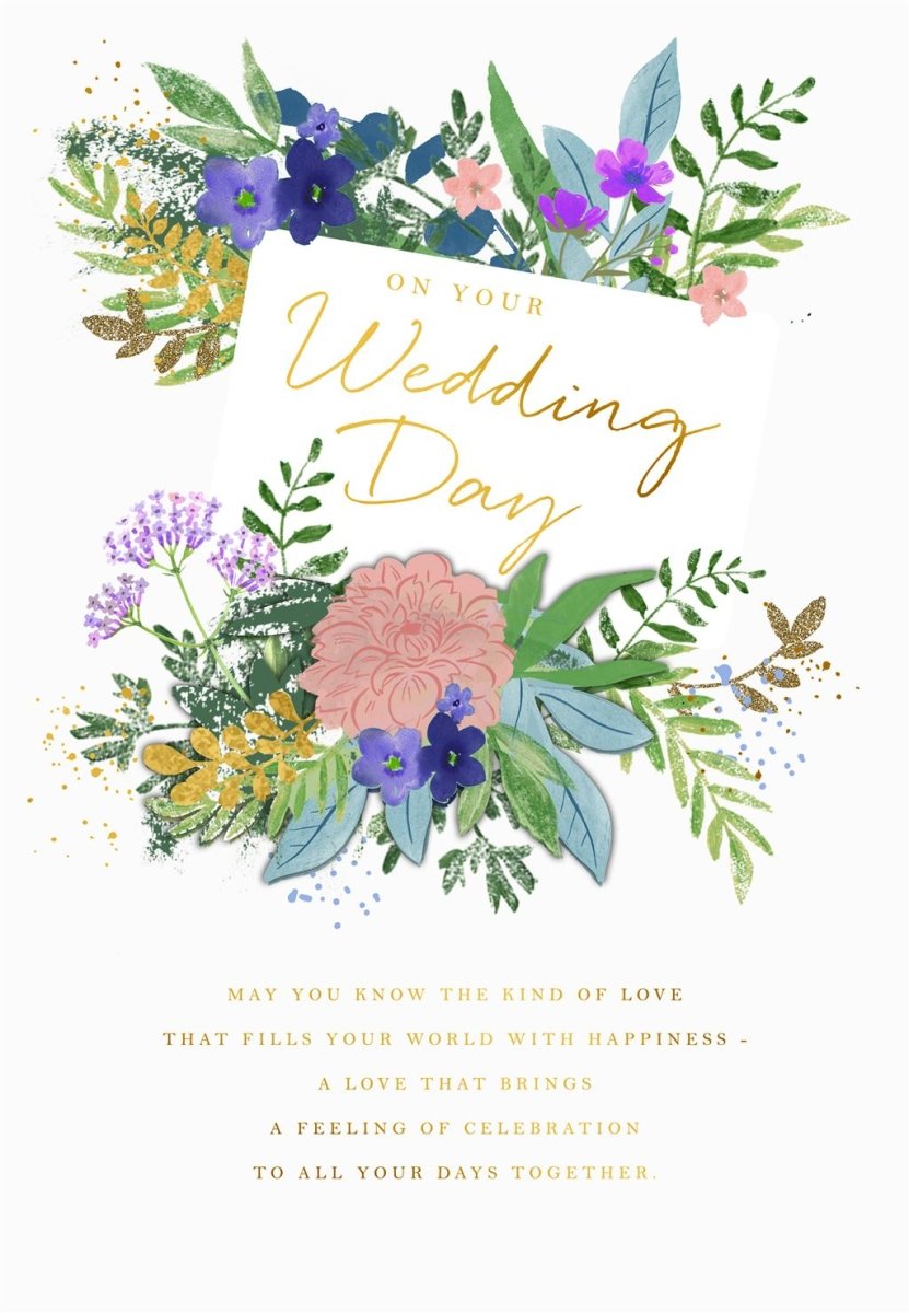 Hallmark - On Your Wedding Day Bohemian Home Card - The Imagination Shop
