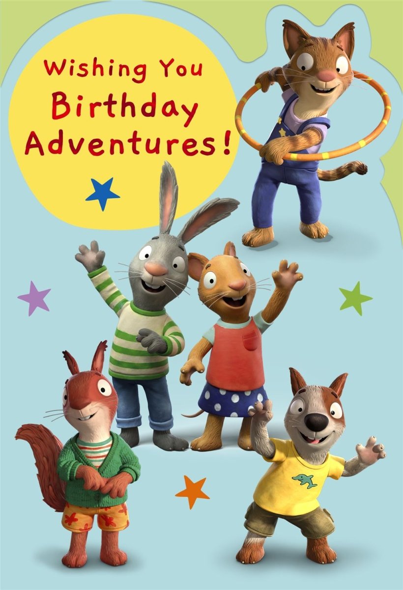 Hallmark - Wishing You Birthday Adventures, Pip and Posy Card - The Imagination Shop