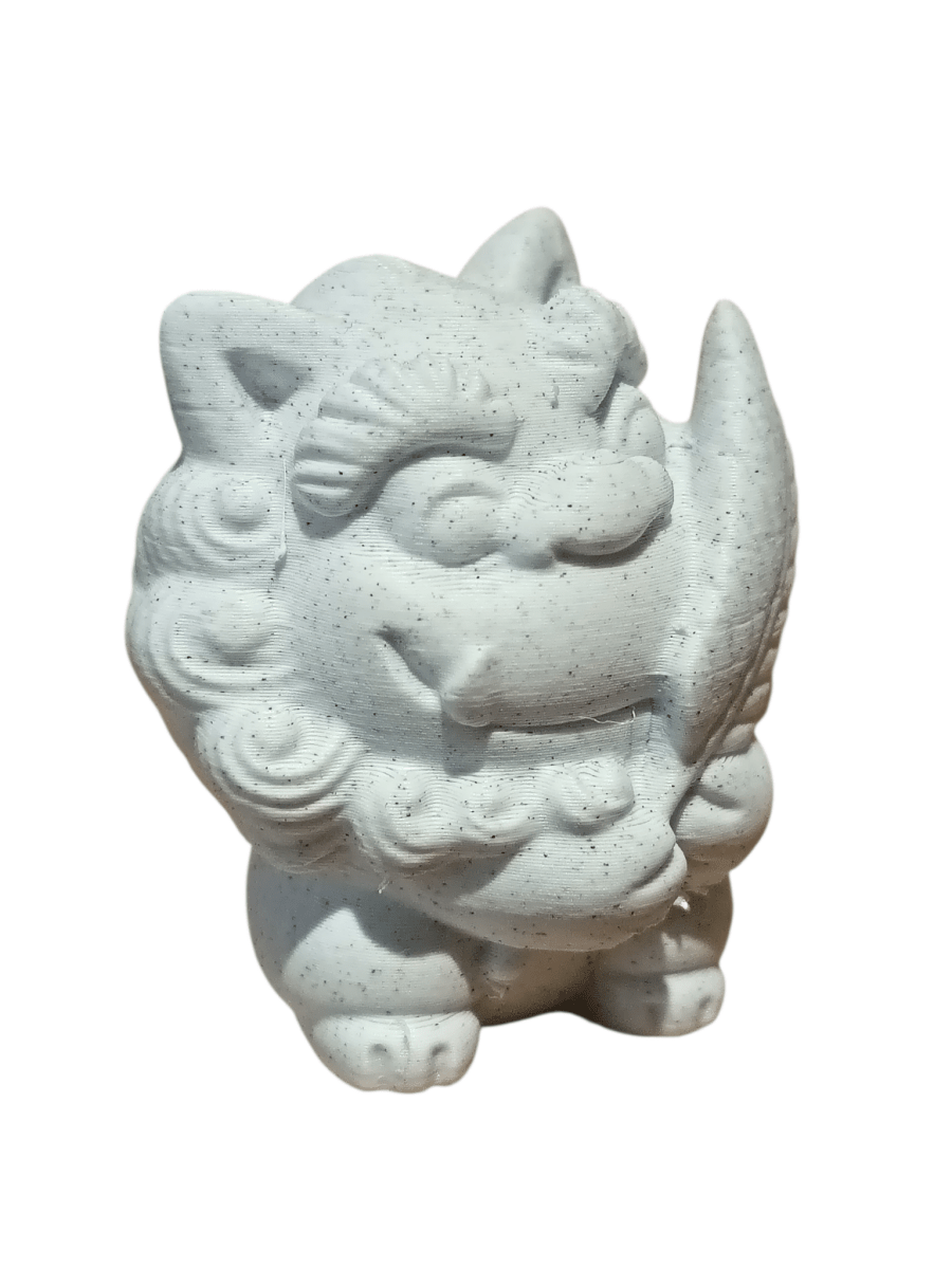 Happy Cute Stone Effect Shelf Ornaments (Pair) PLA The Imagination Shop