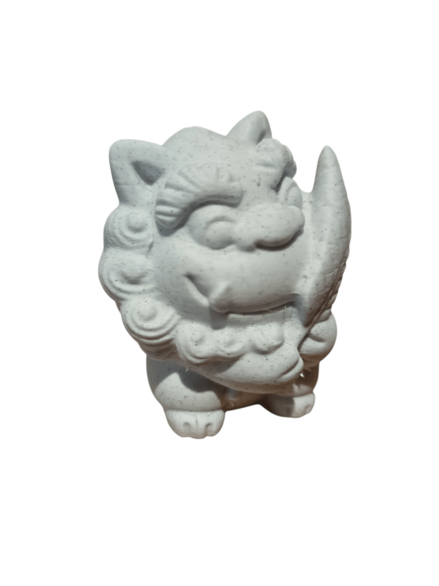 Happy Cute Stone Effect Shelf Ornaments (Pair) PLA The Imagination Shop