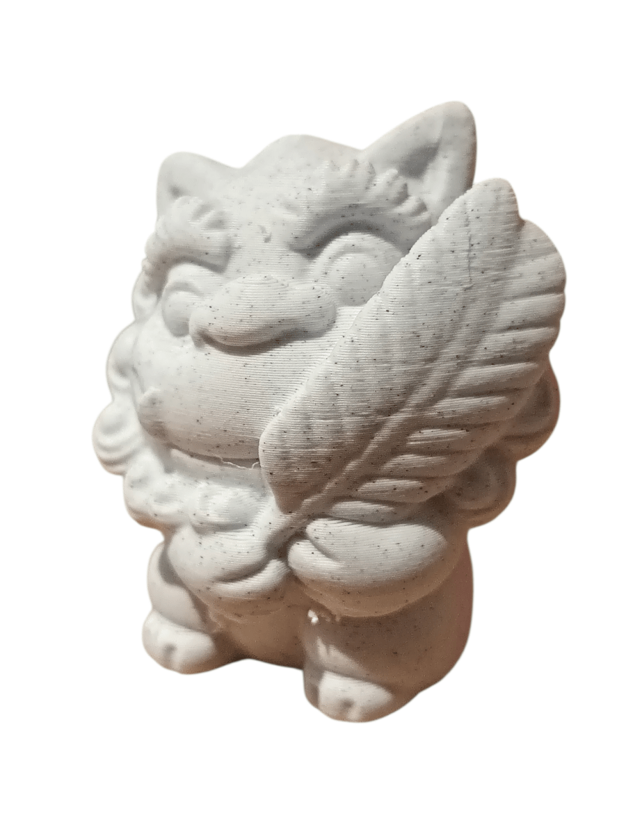 Happy Cute Stone Effect Shelf Ornaments (Pair) PLA The Imagination Shop