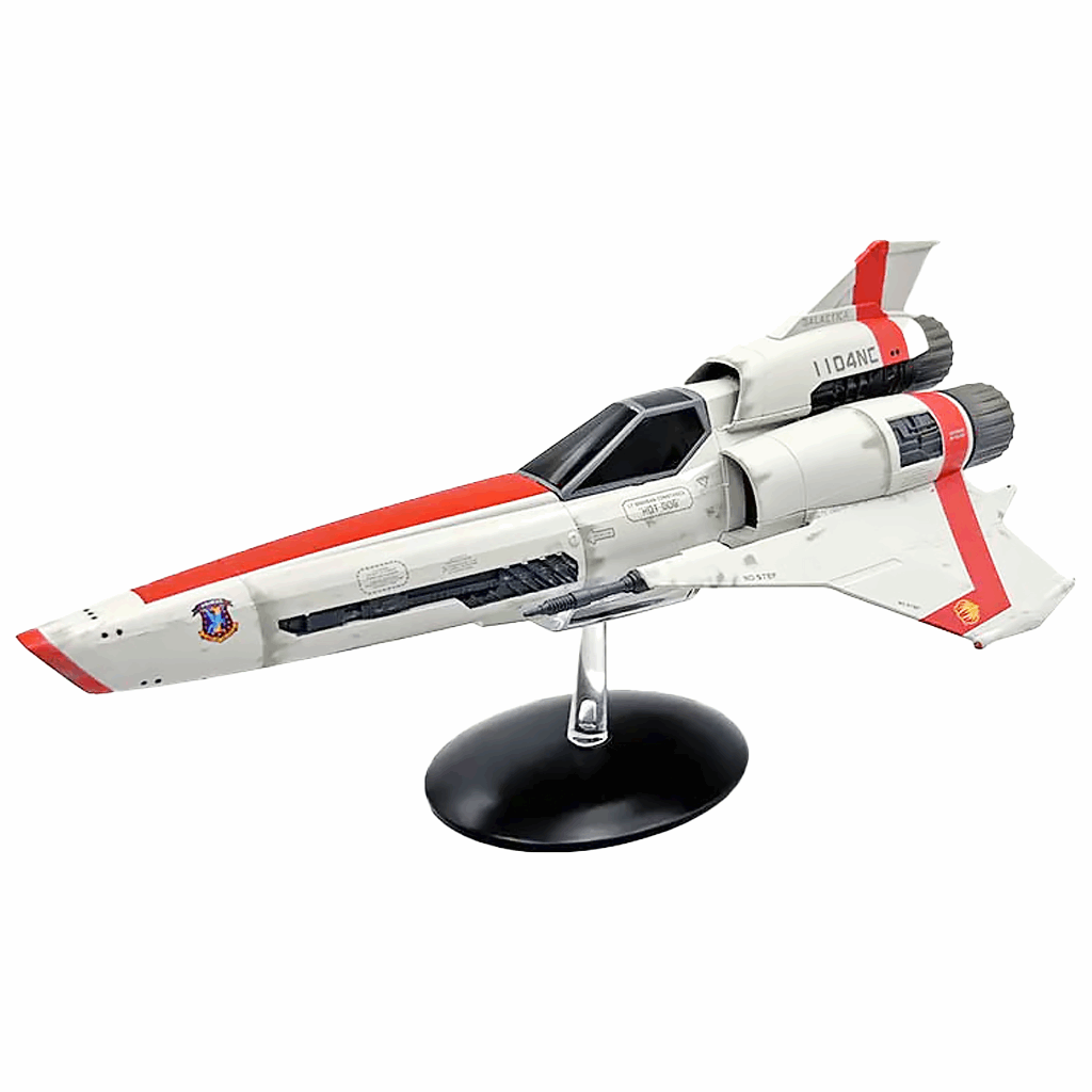 #01 Viper Mark II Lt Brendan Constanza "HOT DOG" 1104NC Model Diecast Ship LIMITED EDITION (Eaglemoss / Battlestar Galactica) Real Merch