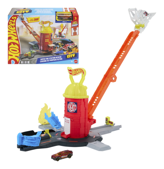 Hot Wheels City Super Fire Station Playset - The Imagination ShopPlayset