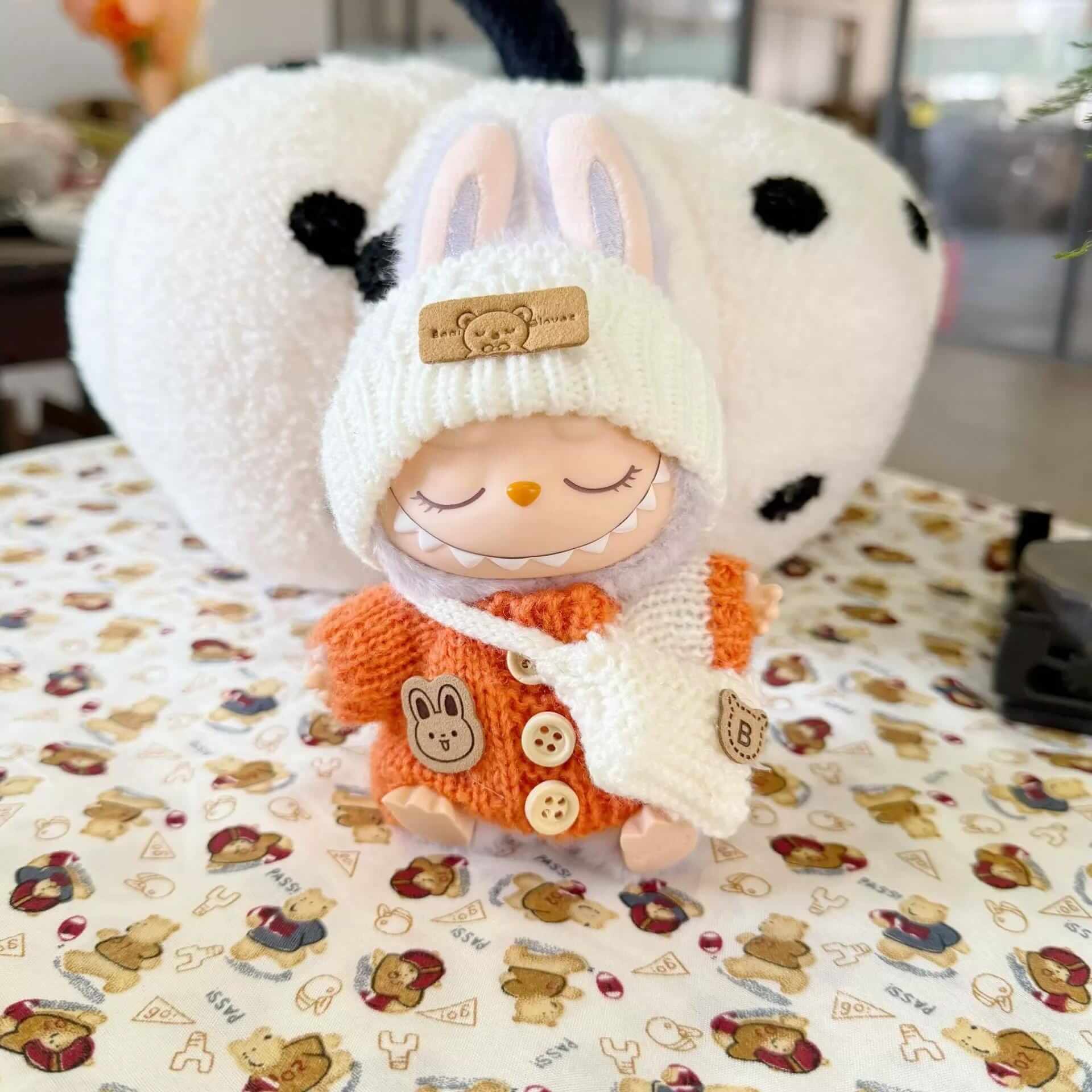 Labubu Clothes &amp; Accessories – Handmade Labubu Outfit, Scrubs Set, Décor Outfit, Gift Set for Popmart Labubu Doll Accessories Outfit 2 FOXLEY LONDON