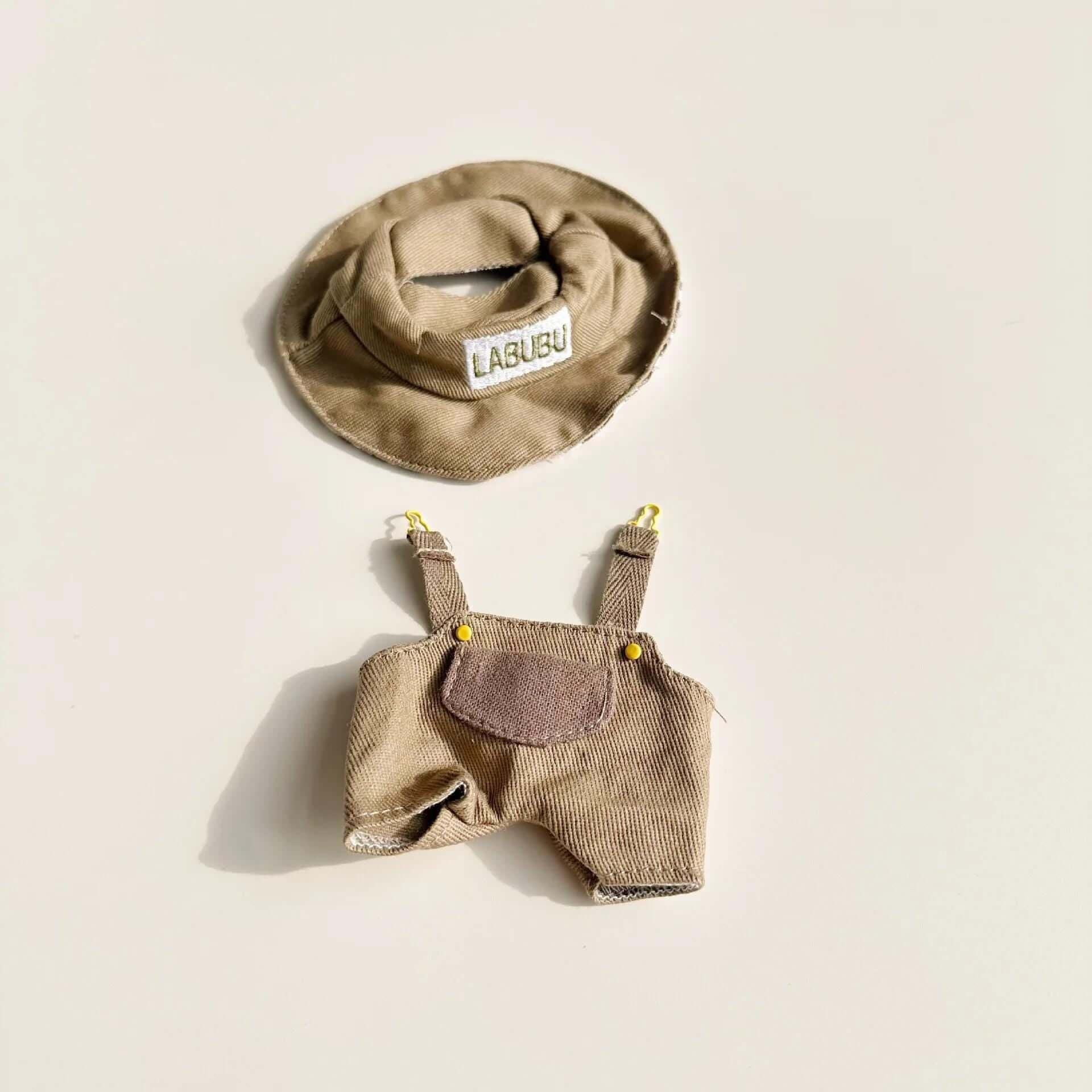 Labubu Clothes &amp; Accessories – Handmade Labubu Outfit, Scrubs Set, Décor Outfit, Gift Set for Popmart Labubu Doll Accessories Only Cap FOXLEY LONDON