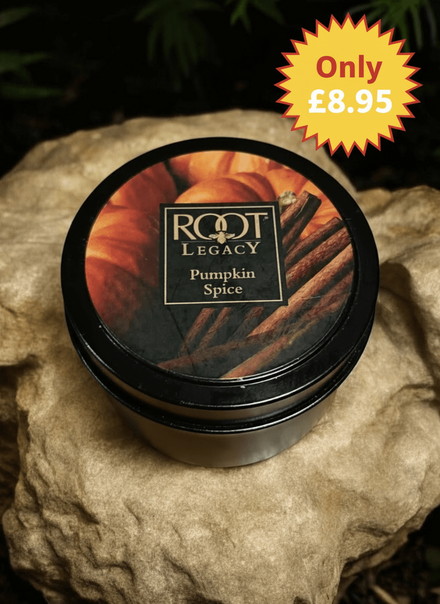 Root Legacy - Pumpkin Spice 4oz Tin Candle Root