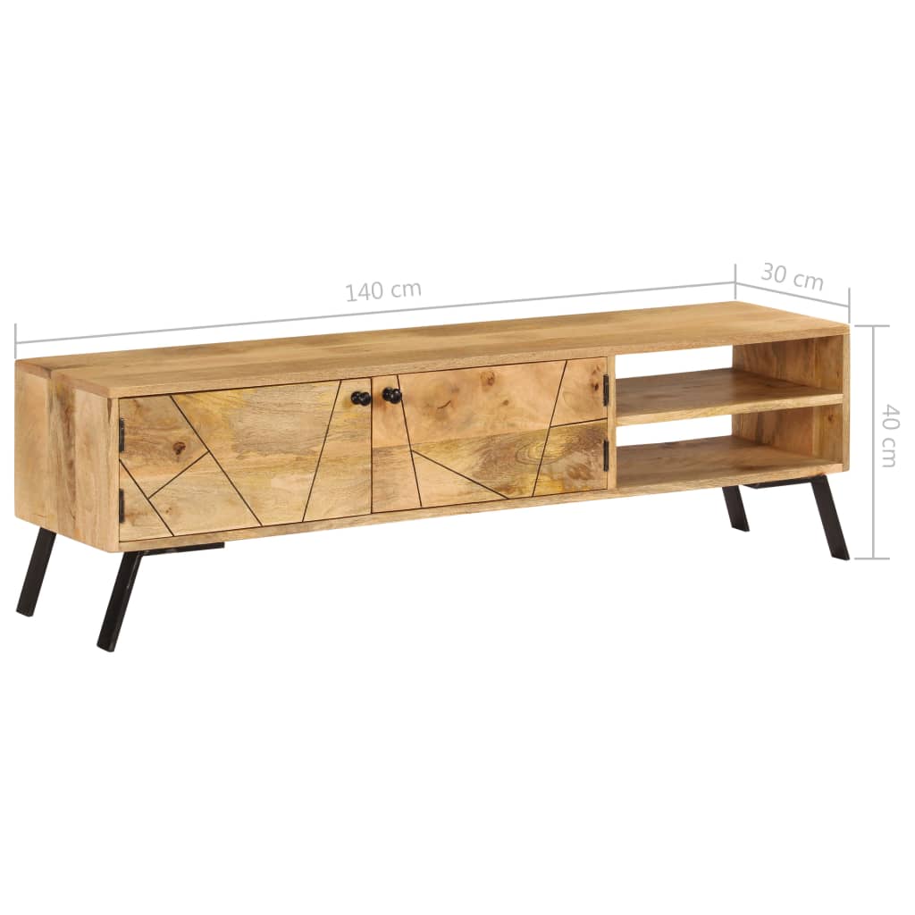 Brylor Mango Wood - 140cm Aura Alcove Design