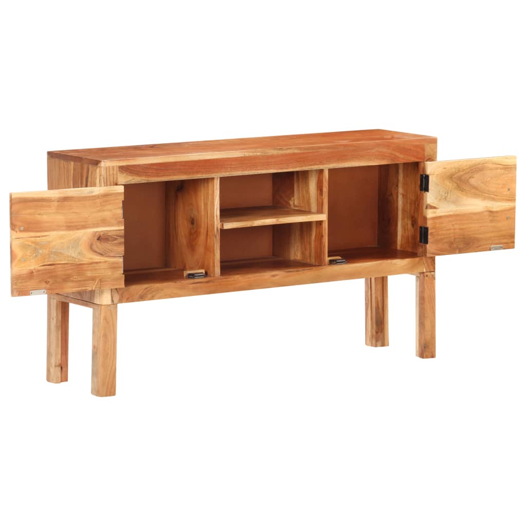Iluna Acacia Wood Sideboard Aura Alcove Design