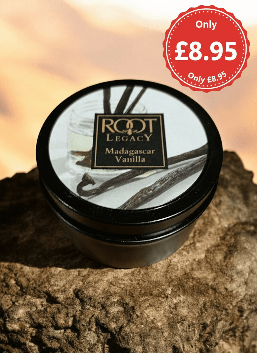 Root Legacy - Madagascar Vanilla 4oz Tin Candle Root