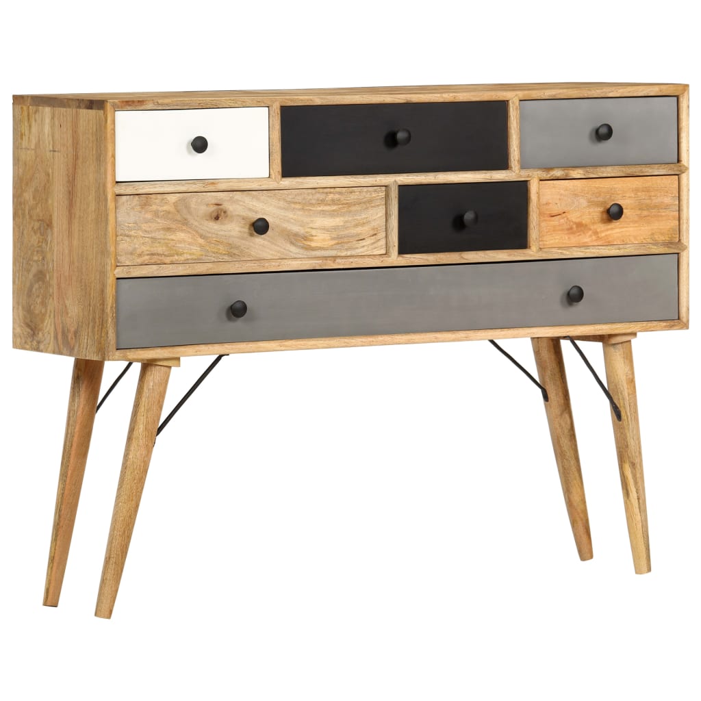 Luvira Mango Wood Sideboard - Handmade Aura Alcove Design