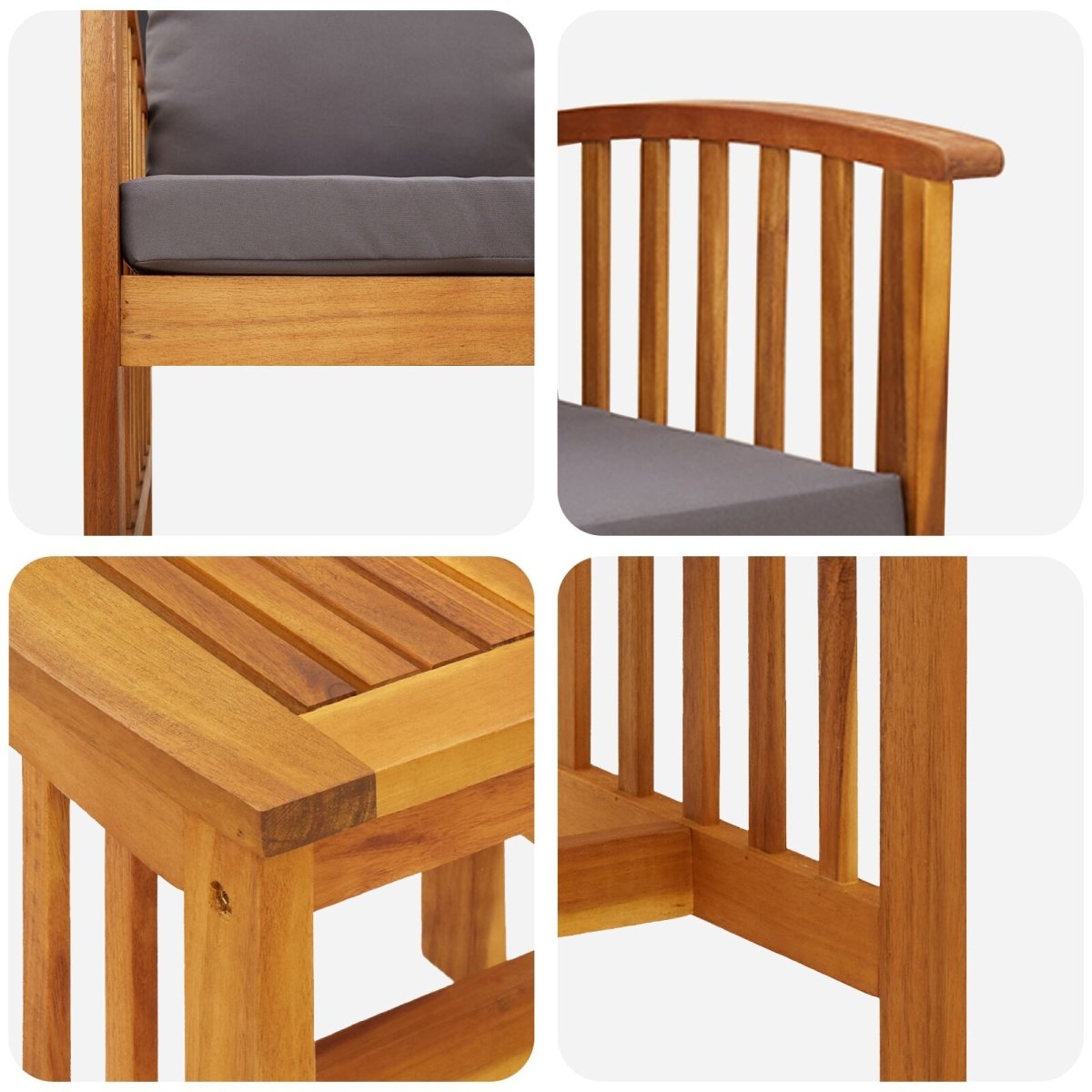 Kron Acacia Wood - 45cm Aura Alcove Design