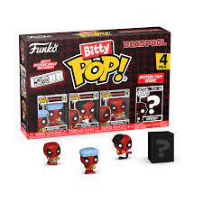 Funko Bitty Pop! Deadpool Bathtime Figure 4 Pack Funko