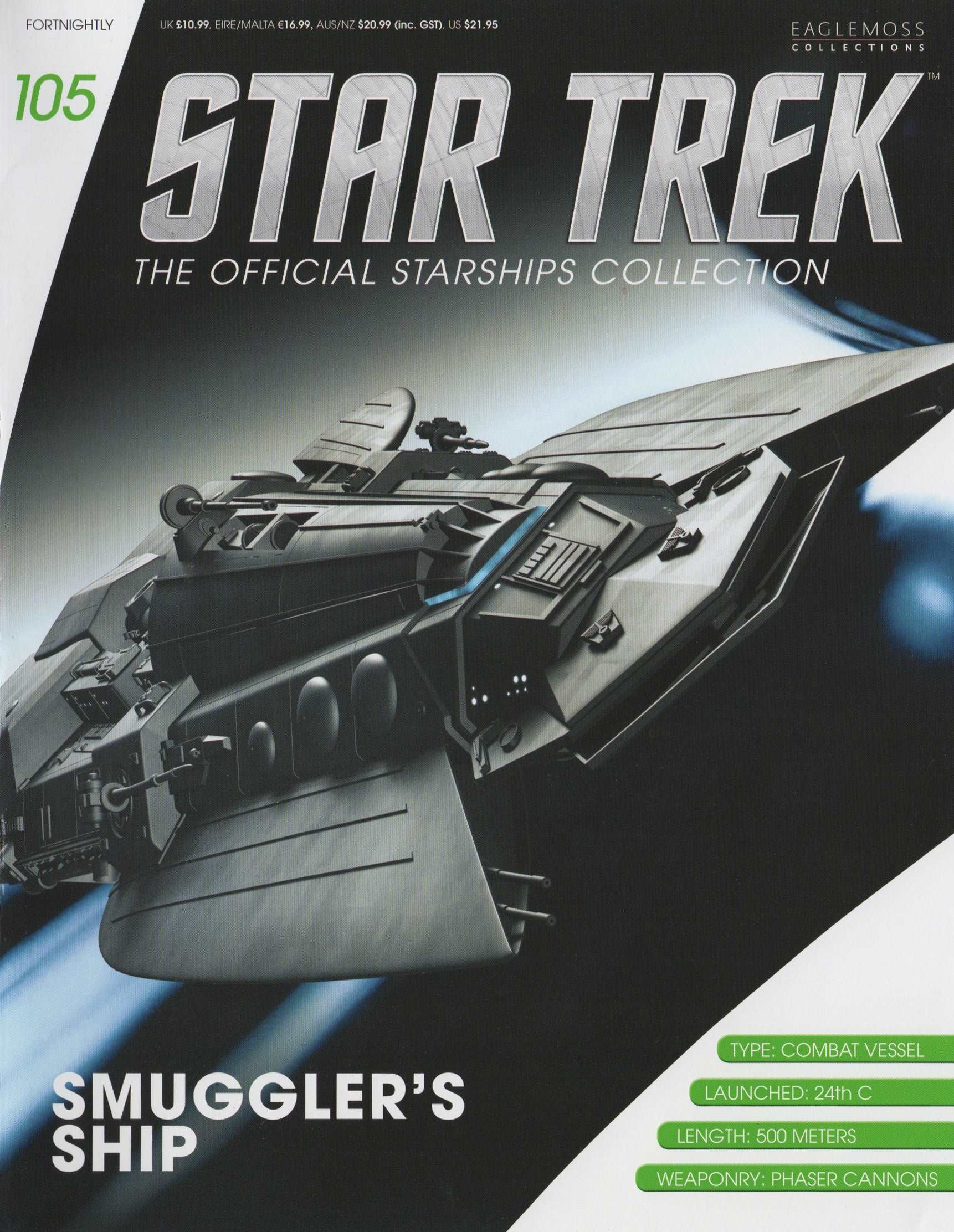 #105 Smuggler's Ship Die-Cast Model (Eaglemoss / Star Trek) Real Merch