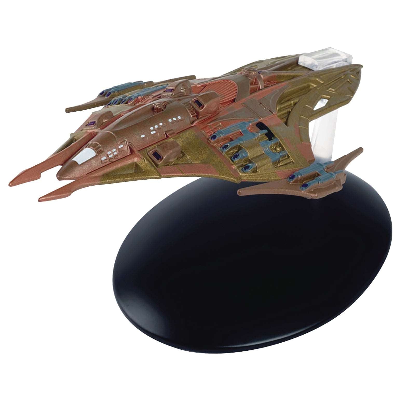 #113 Lokirrim Warship Model Die Cast Ship (Eaglemoss / Star Trek) New Real Merch