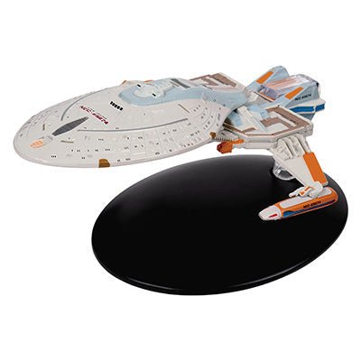 #122 U.S.S. Yeager NCC-65674 Model Diecast Ship (Eaglemoss / Star Trek) Real Merch