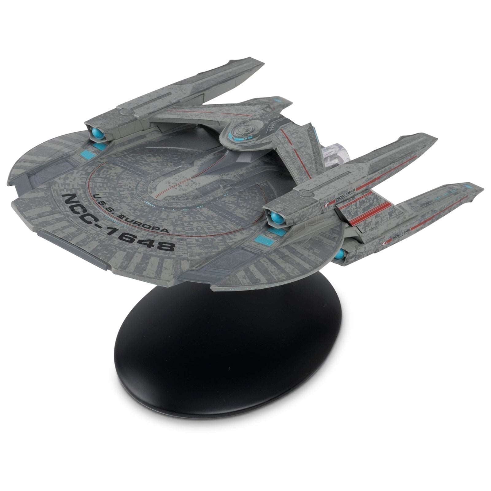 #05 U.S.S. Europa NCC-1648 Discovery Ships Model Diecast Ship (Eaglemoss / Star Trek) Real Merch