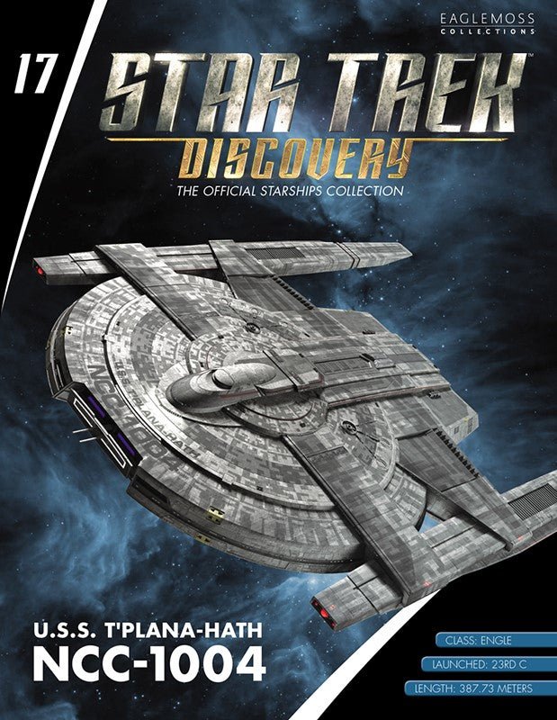 #17 U.S.S. T'Plana-Hath NCC-1004 (Engle-class) Discovery Ships Model Diecast Ship SSDUK017 (Eaglemoss / Star Trek) Real Merch