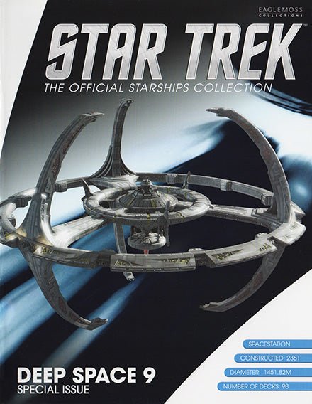 #01 Deep Space 9 DS9 Model Die-cast Ship SPECIAL ISSUE (Eaglemoss / Star Trek) Real Merch