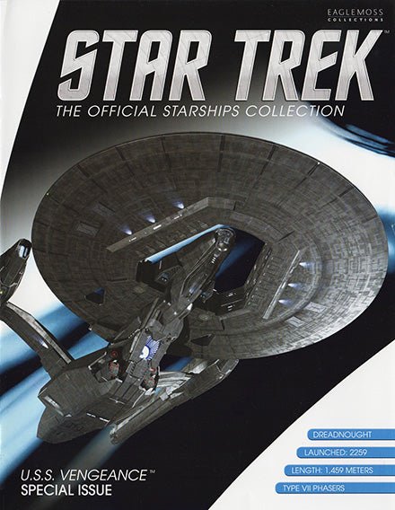 #03 U.S.S. Vengeance Model Diecast Ship SPECIAL ISSUE (Eaglemoss / Star Trek) Real Merch