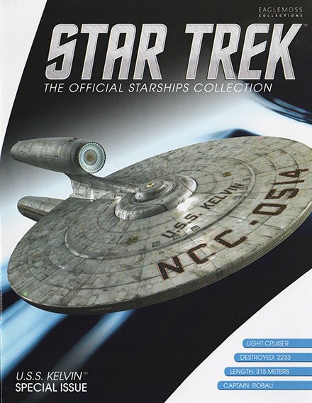 #05 Kelvin NCC-0514 Model Die Cast Ship SPECIAL ISSUE (Eaglemoss / Star Trek) Real Merch