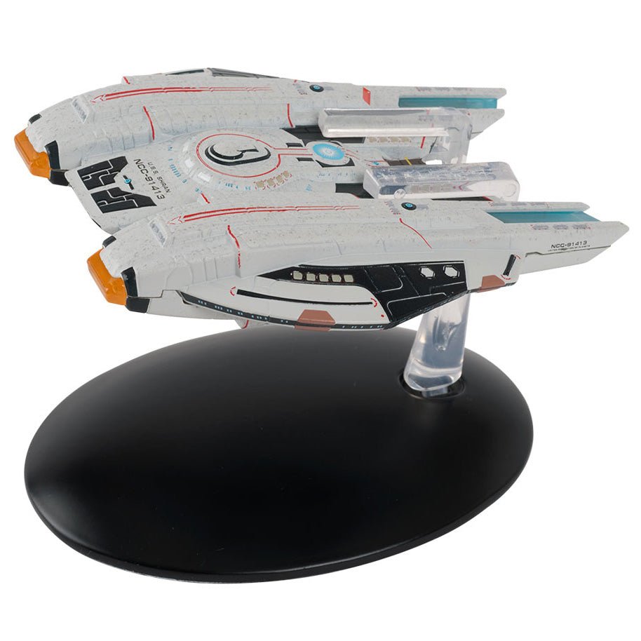 #14 U.S.S. Shran NCC-91413 - Shran-class Light Escort Model Diecast Ship STO (Eaglemoss / Star Trek) Real Merch