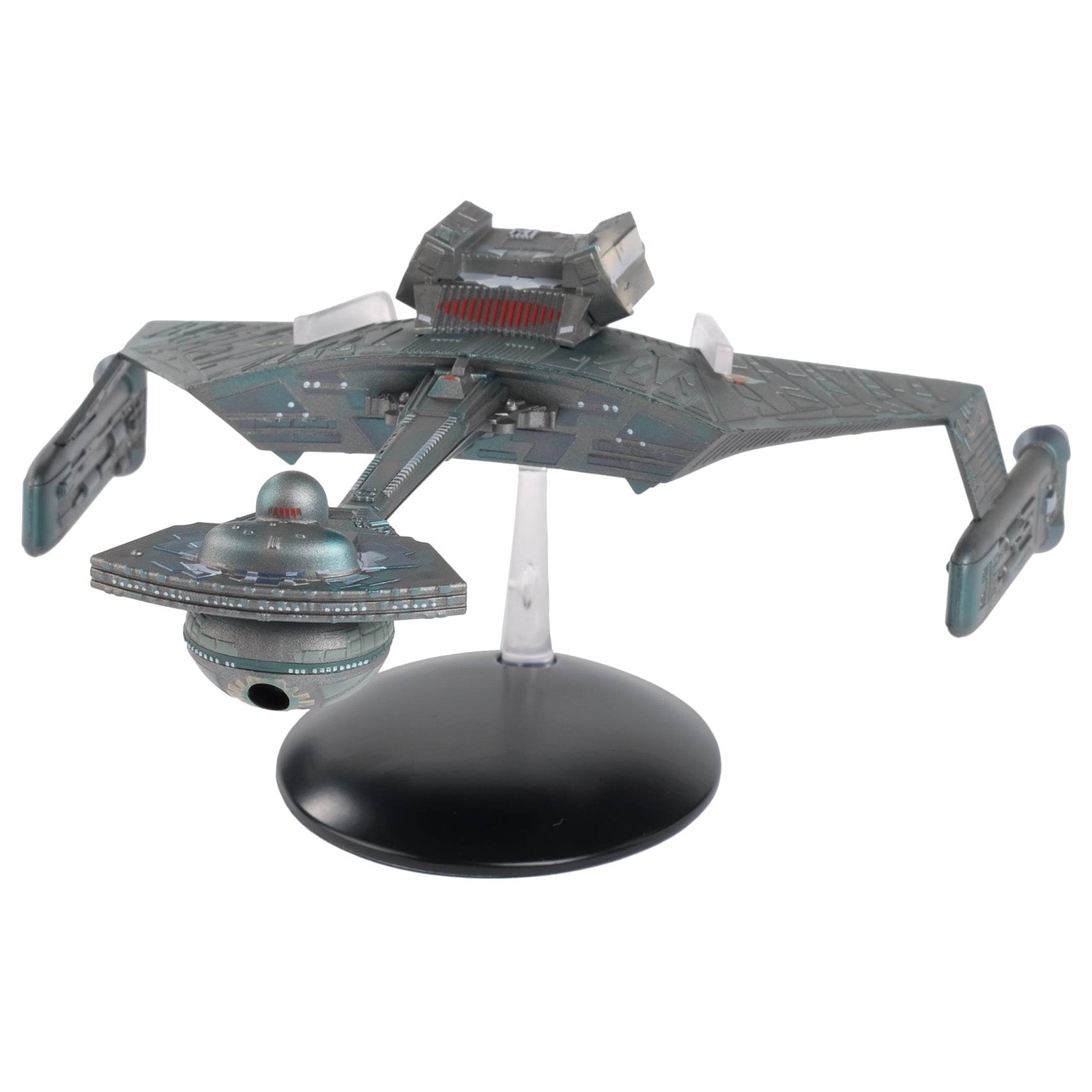 #18 Klingon K't'inga-class Battle Cruiser XL EDITION Die-cast Model Ship (Eaglemoss / Star Trek) Real Merch