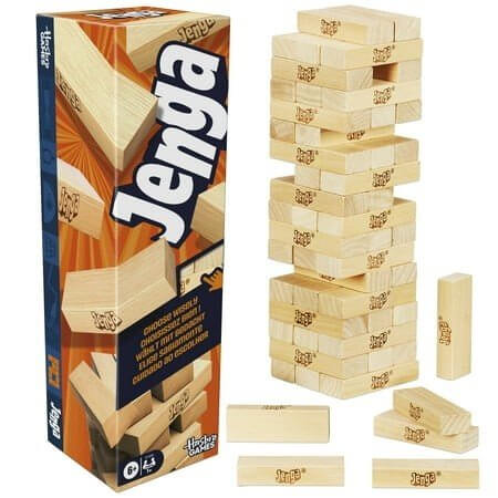 Jenga One Size Classic Block Stacking Game Default Title Findel