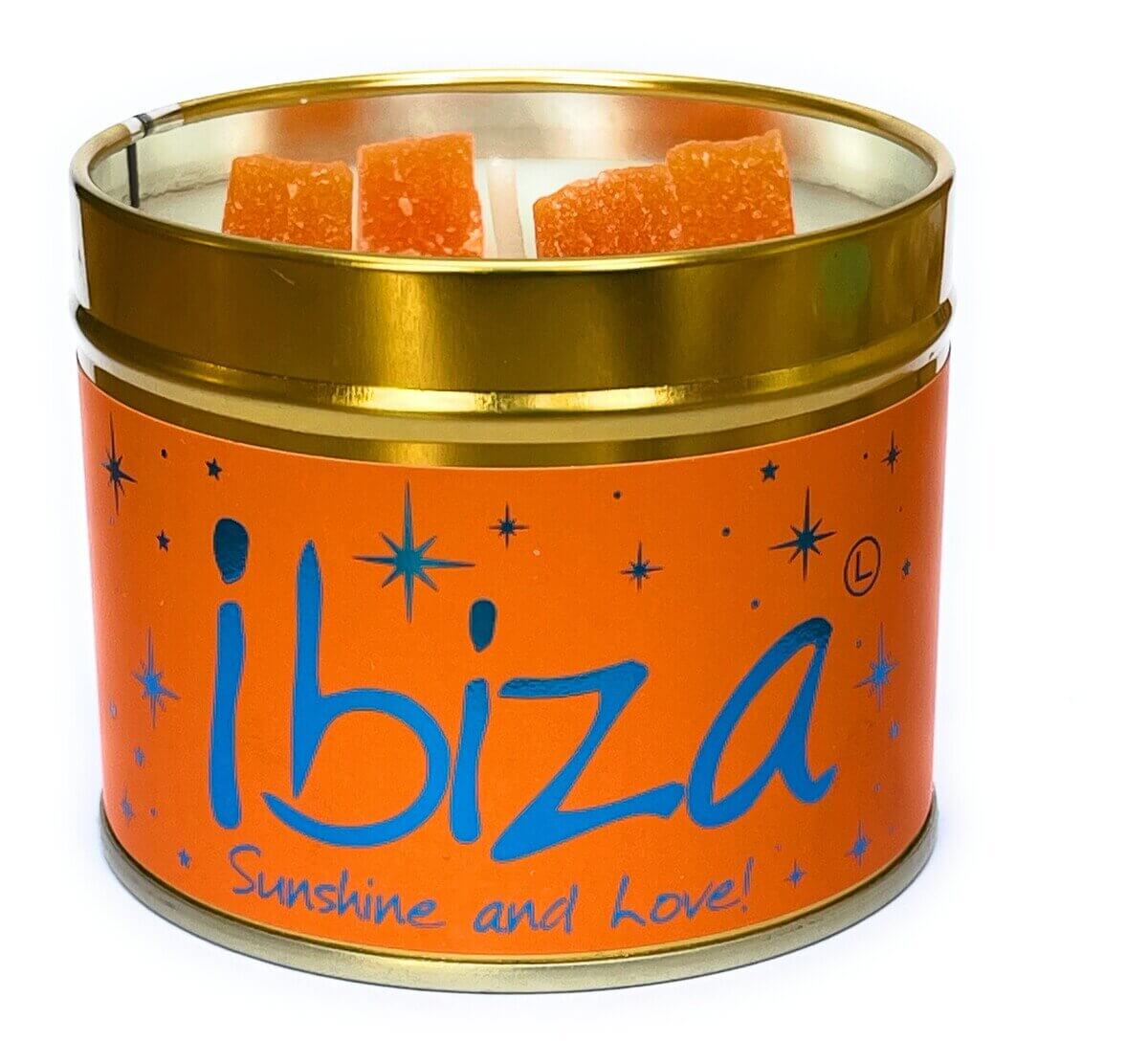 Lily Flame Ibiza Scented Tin Candle Lily-Flame