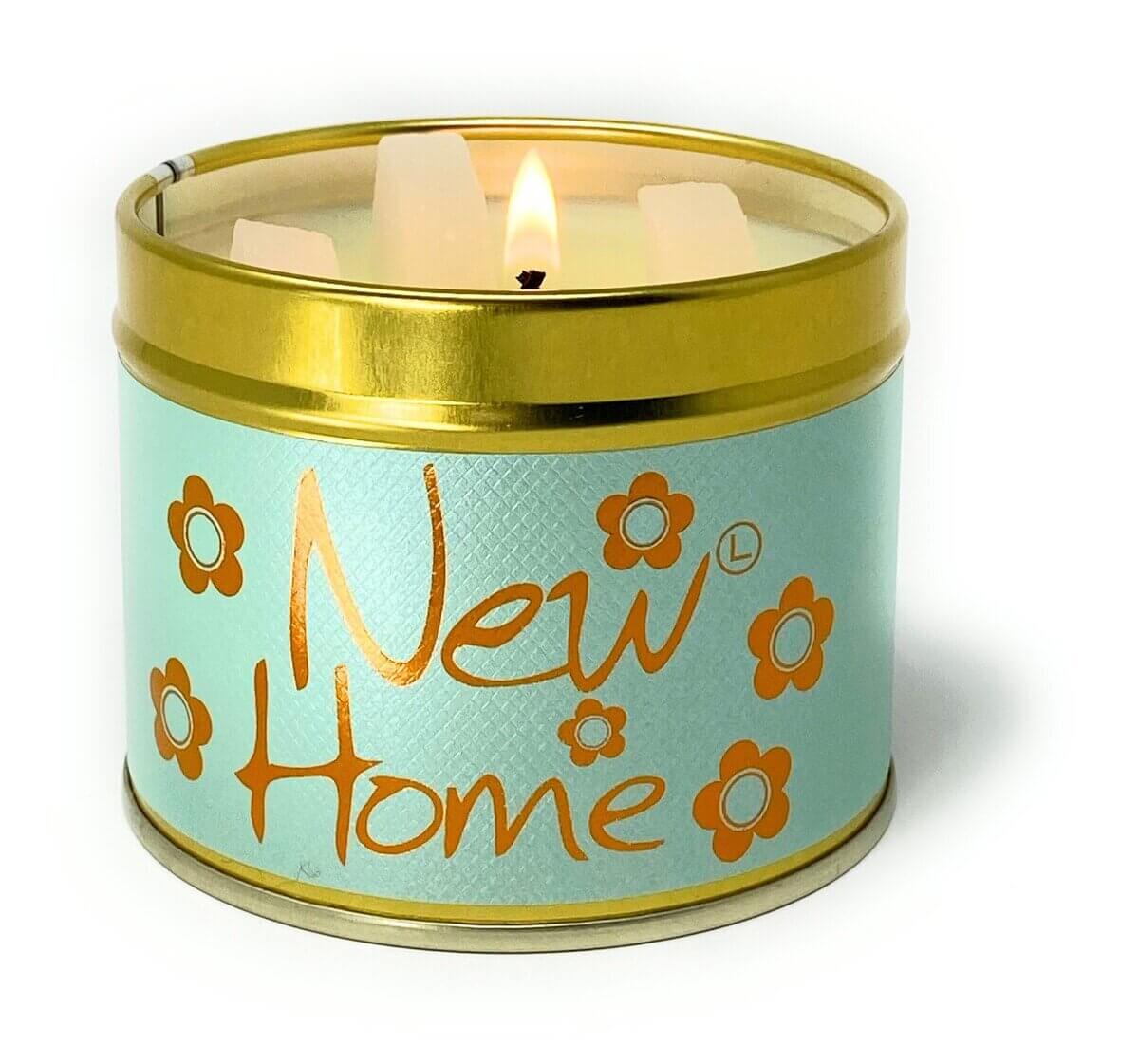 Lily Flame New Home Scented Tin Candle Lily-Flame