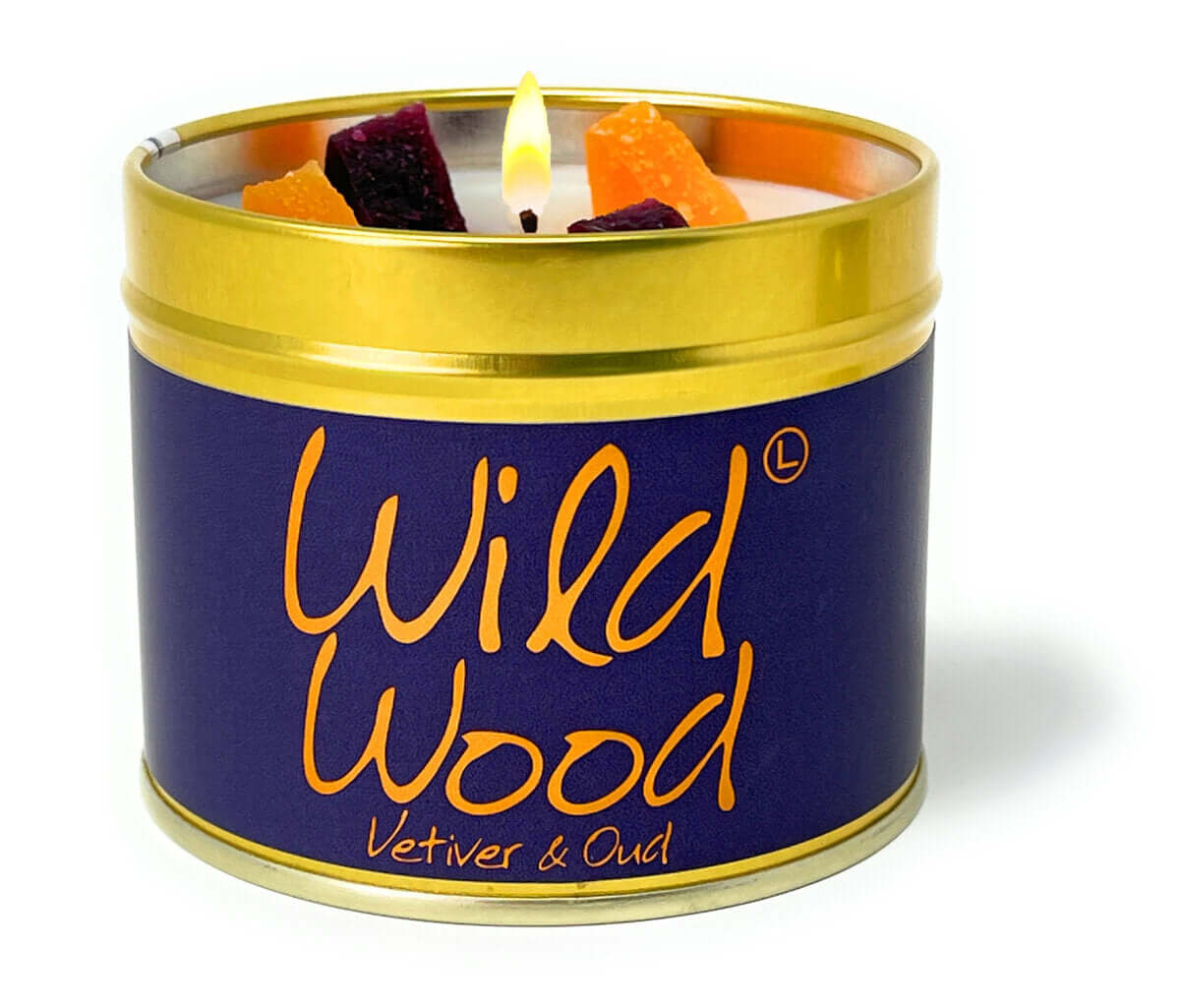 Lily Flame Wild Wood Scented Tin Candle Lily-Flame