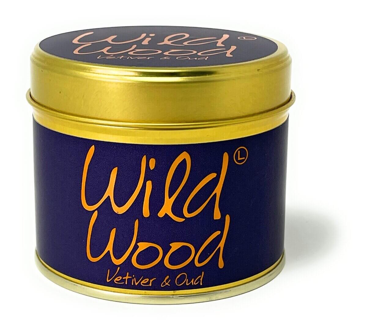 Lily Flame Wild Wood Scented Tin Candle Lily-Flame