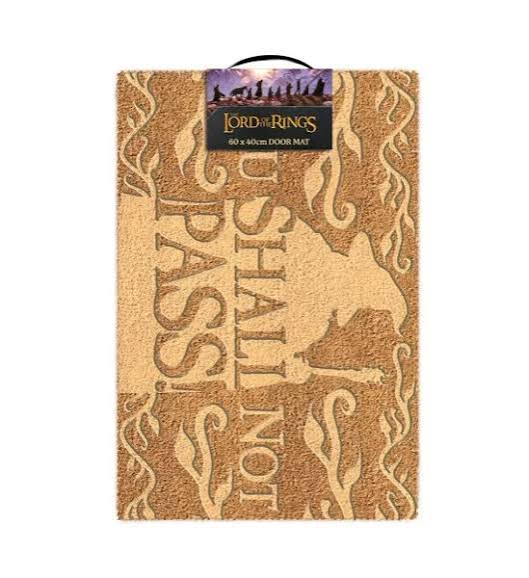 Lord Of The Rings - You Shall Not Pass Embossed Door Mat - The Imagination ShopGifts & Homeware