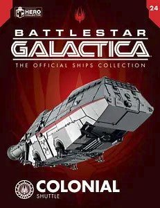 #24 Colonial Shuttle Figure (Battlestar Galactica: The Official Ships Collection Eaglemoss) Real Merch