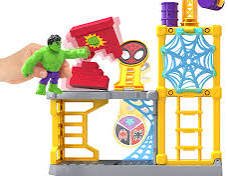 Marvel Spidey and his Amazing Friends Hulk's Smash yard Playset - The Imagination ShopDolls, Playsets & Toy Figures