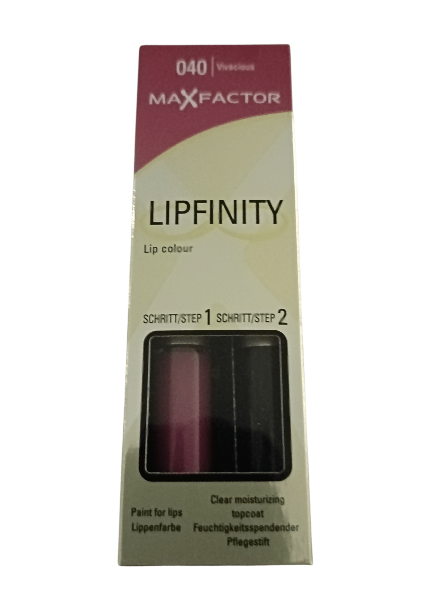 Max Factor Lipfinity Lip Color 040 Vivacious Max Factor