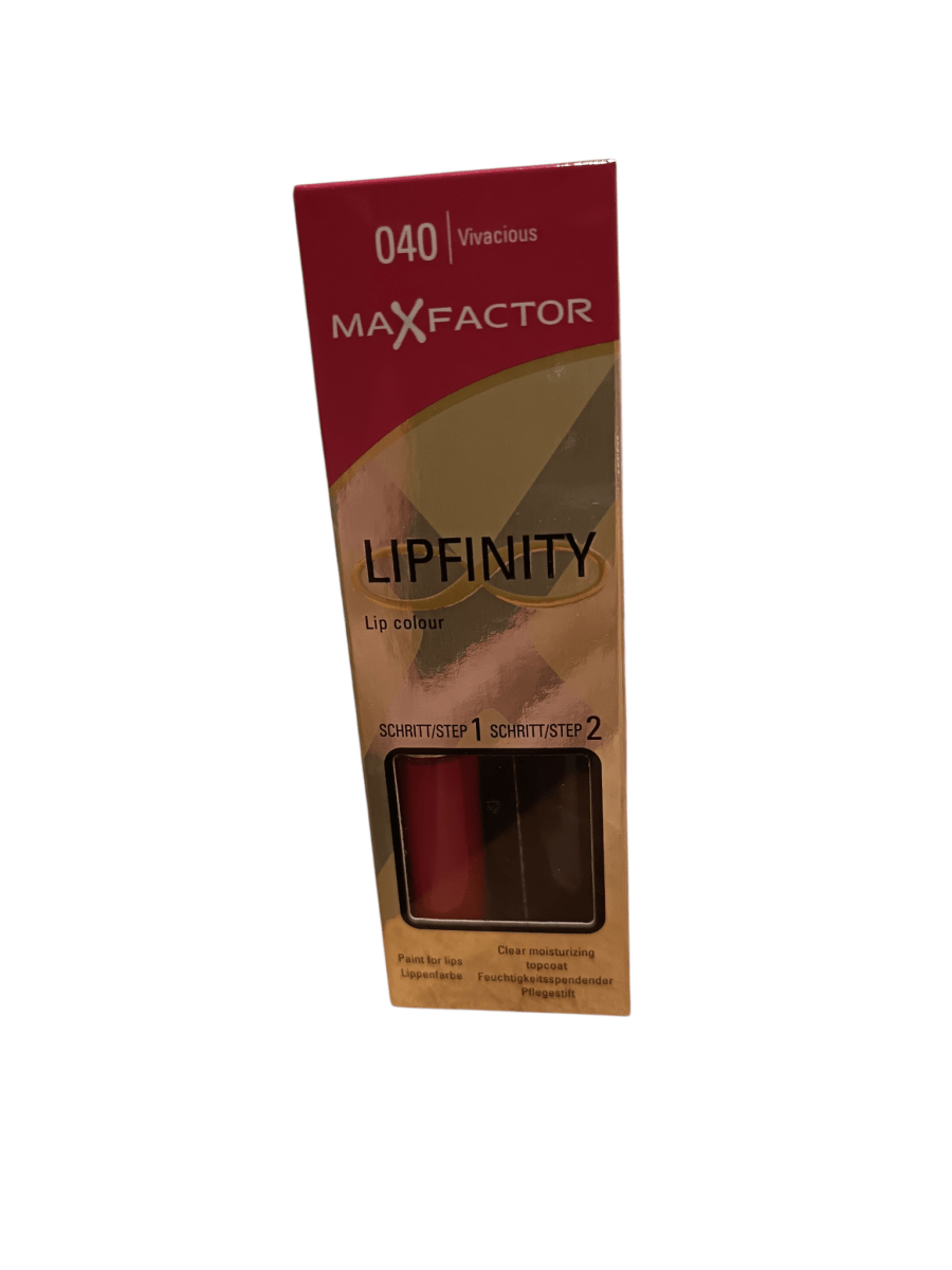 Max Factor Lipfinity Lip Color 040 Vivacious Max Factor