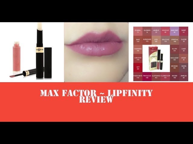 Max Factor Lipfinity Lip Colour Angelic 20 Max Factor