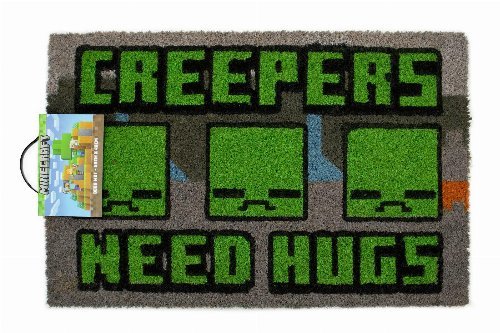 Minecraft Creepers Need Hugs Door Mat - The Imagination ShopDoor mat