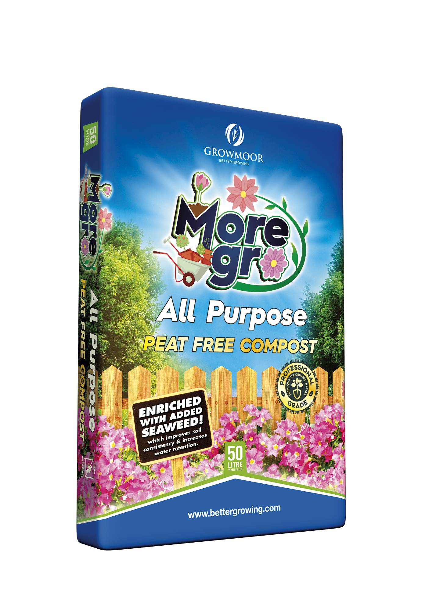 More Gro All Purpose Peat Free Compost 15L / 50L One Click Plants