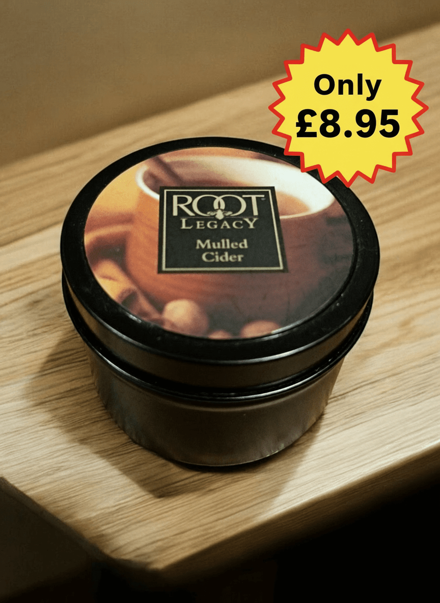 Root Legacy - Mulled Cider 4oz Tin Candle Root
