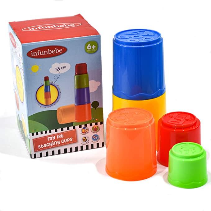 My First Stacking Cups Early Development Sensory Toy Curious Minds