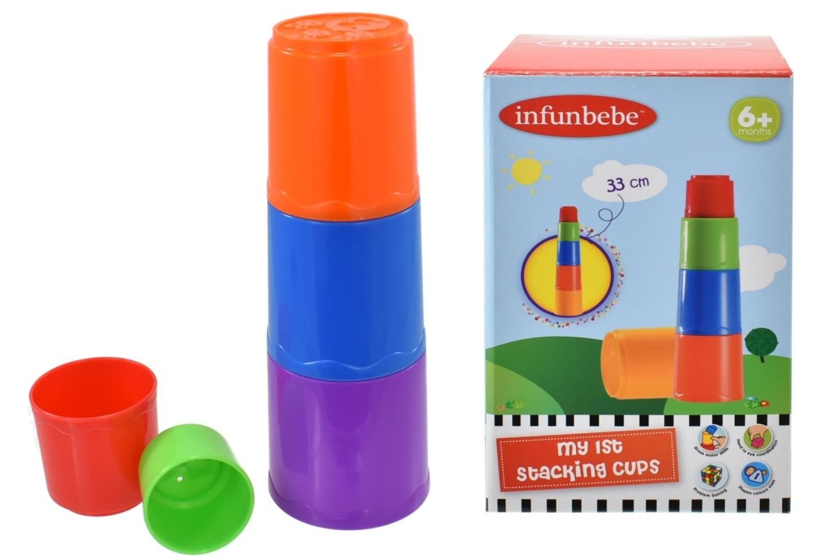 My First Stacking Cups Early Development Sensory Toy Curious Minds