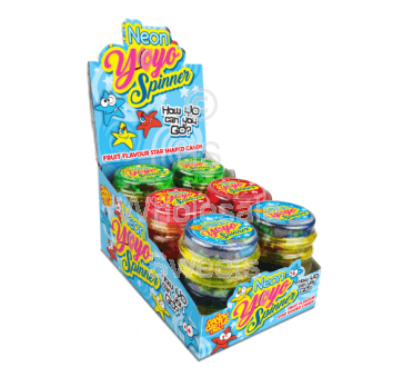 Neon Yo-Yo Candy Spinner 26g The Candy Castle Crew