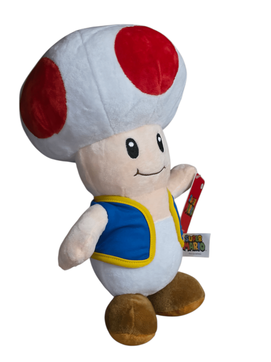 Nintendo Super Mario Toad 30cm Soft Toy - The Imagination Shop