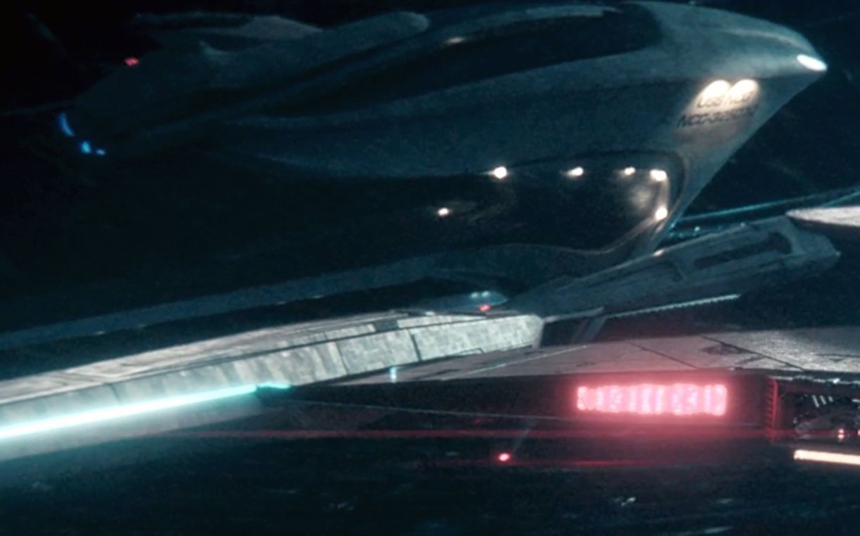 #14 U.S.S. Nog NCC-325070 (Eisenberg-class) Model Diecast Ship Discovery (Eaglemoss / Star Trek) Real Merch