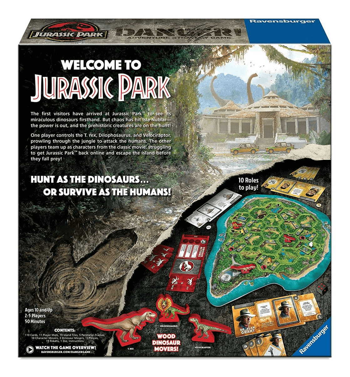 Jurassic Park - Danger Adventure Strategy Game Ravensburger