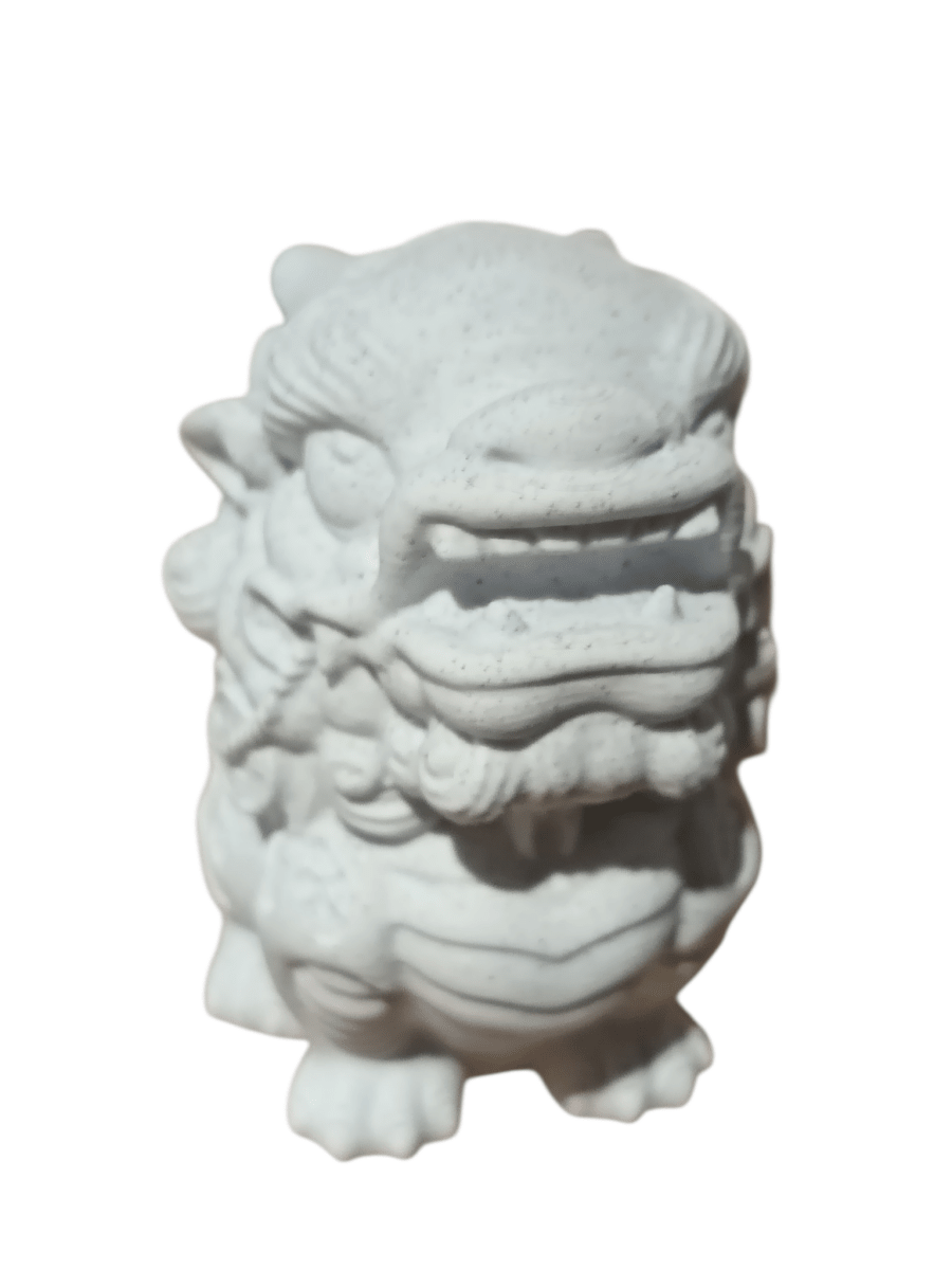 Oriental Style Dragon Stone Effect Ornament PLA The Imagination Shop