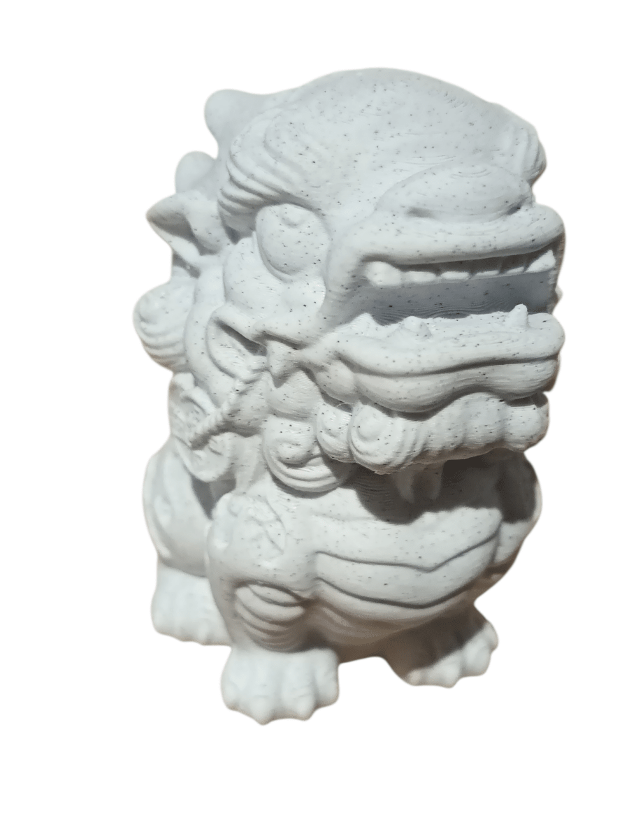 Oriental Style Dragon Stone Effect Ornament PLA The Imagination Shop