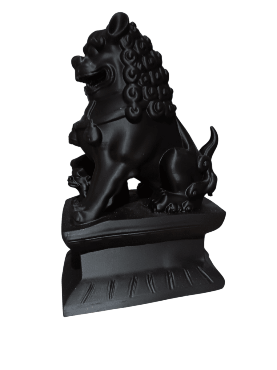 Oriental Style Lion Ornament Shelf Decor PLA The Imagination Shop